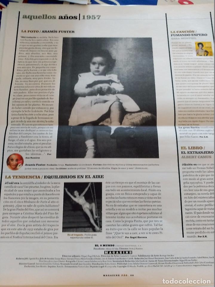 Coleccionismo de revistas y peri&oacute;dicos: ARAMIS FUSTER PINITO DE ORO SARA MONTIEL