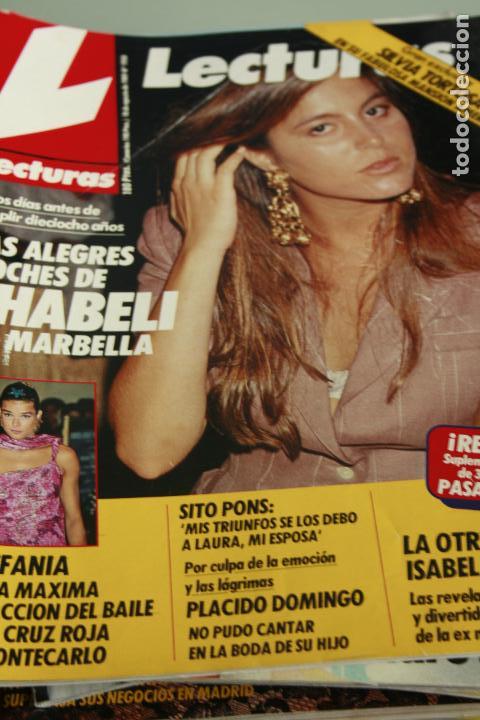 Coleccionismo de Revistas y Peri&oacute;dicos: ESTEFANIA DE MONACO LORENZO LAMAS ROCIO DURCAL ISABEL PREYSLER 1989