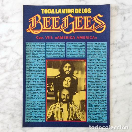 Coleccionismo de revistas y peri&oacute;dicos: REPORTAJE - BEE GEES - 1979