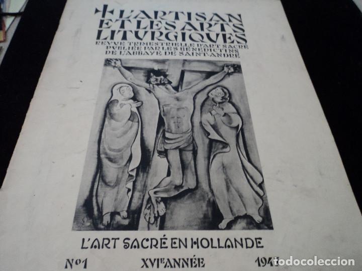 Sammeln von Zeitschriften und Zeitungen: L&acute;ARTISAN ET LES arts liturgiques 1947  henri jonas