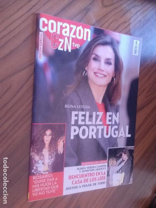 Collectionnisme de Revues et Journaux: CORAZ&Oacute;N 82. DICIEMBRE 16. GRAPA. BUEN ESTADO. ROSARIO. TERESA CAMPOS. LETIZIA. BUEN ESTADO caj. 97