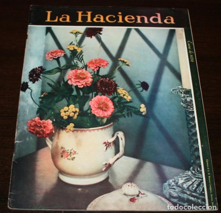 Coleccionismo de revistas y peri&oacute;dicos: REVISTA LA HACIENDA - ENERO 1939 - AGRICULTURA, GANADERIA, MAQUINARIA...