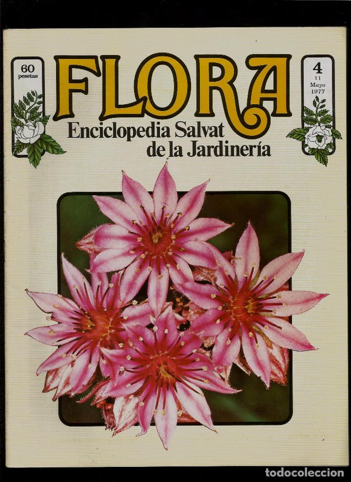 Coleccionismo de revistas y peri&oacute;dicos: FASCICULO ENCICLOPEDIA DE LA JARDINERIA - FLORA - N&ordm; 4 - SALVAT