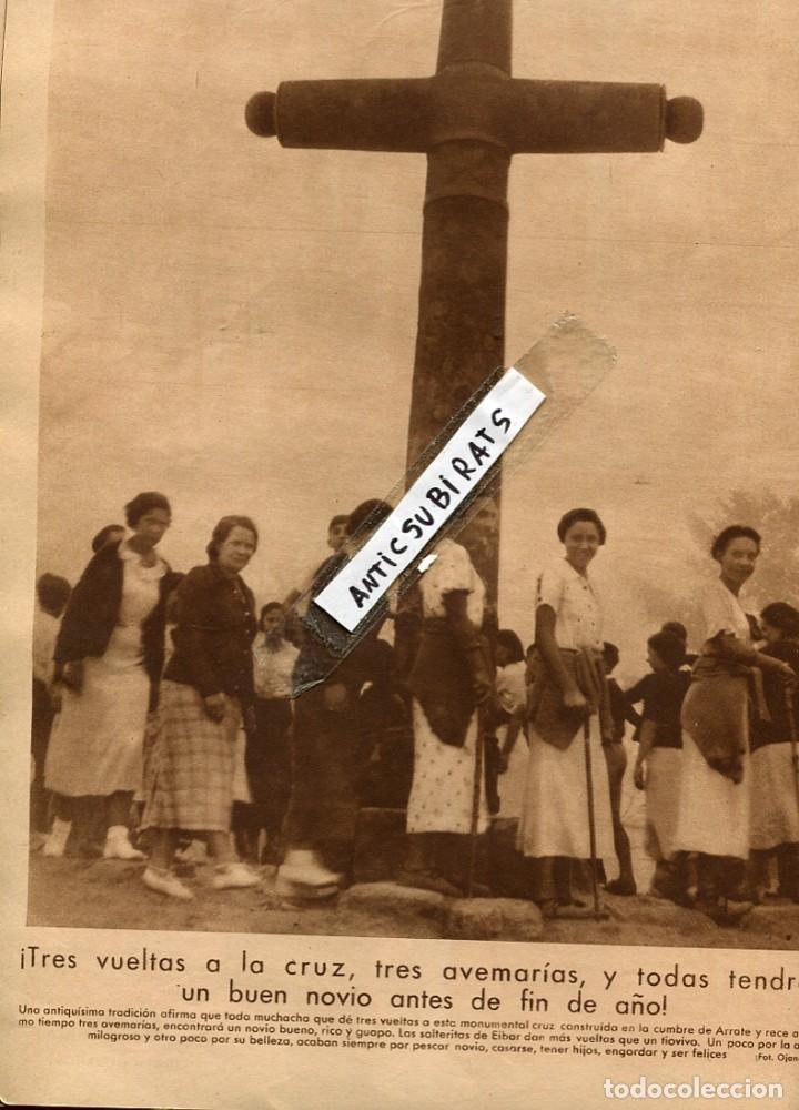Collezionismo di Riviste e Giornali: REVISTA A&Ntilde;O 1935 TRADICION DE ARRATE CASONA DE MARID IVAN DE VARGAS PRIMERA TAXISTA DE LEON