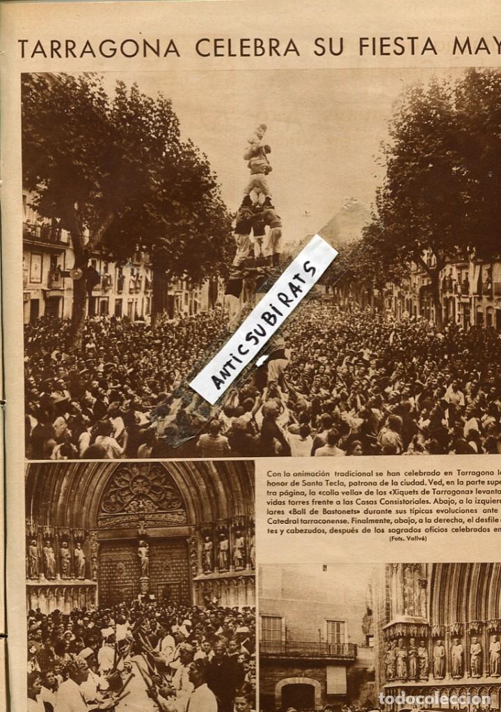 Coleccionismo de Revistas y Peri&oacute;dicos: REVISTA A&Ntilde;O 1935 ROMERIA DE SAN MIGUEL EN GRANADA AERODROMO DE VITORIA XIQUETS DE TARRAGONA BASTONS