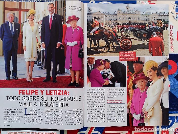 Coleccionismo de Revistas y Peri&oacute;dicos: familia real felipe vi letizia ortiz elizabeth ii queen viaje oficial inglaterra 2017