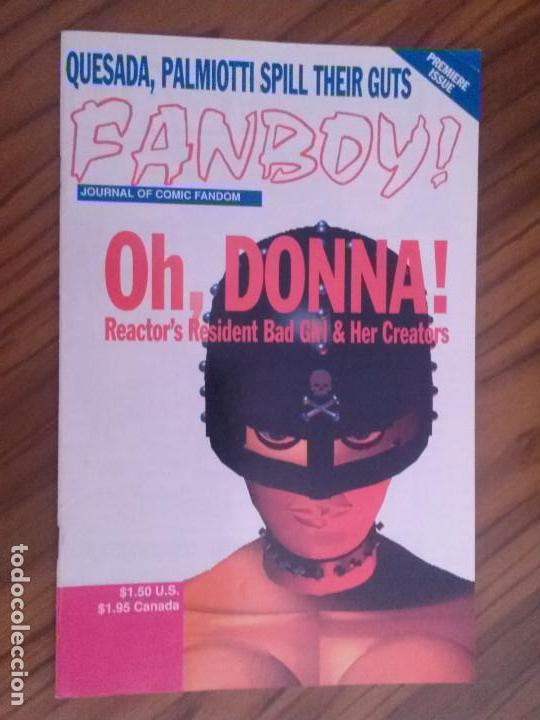 Coleccionismo de Revistas y Peri&oacute;dicos: FANBOY. PREMIERE ISSUE. JOURNAL OF COMIC FANDOM. REVISTA. EN INGL&Eacute;S. BUEN ESTADO. RARA