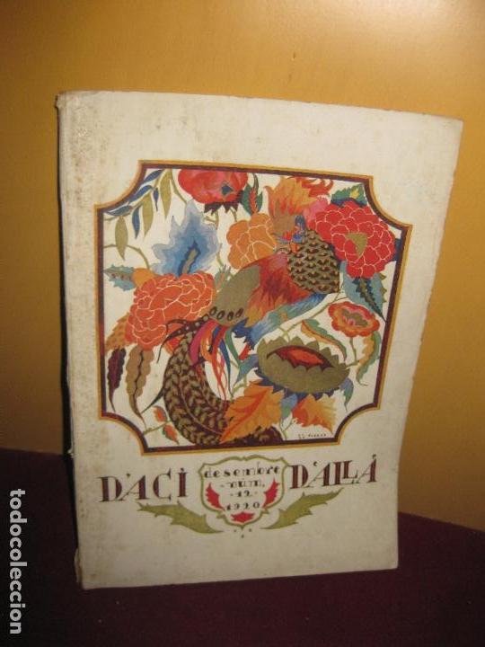 Collectionnisme de Revues et Journaux: REVISTA D'ACI D'ALLA. DESEMBRE  N&ordm; 12. 1920. LA TRADICIO DE LES NOSTRES CASES. FIGURES NADALENQUES