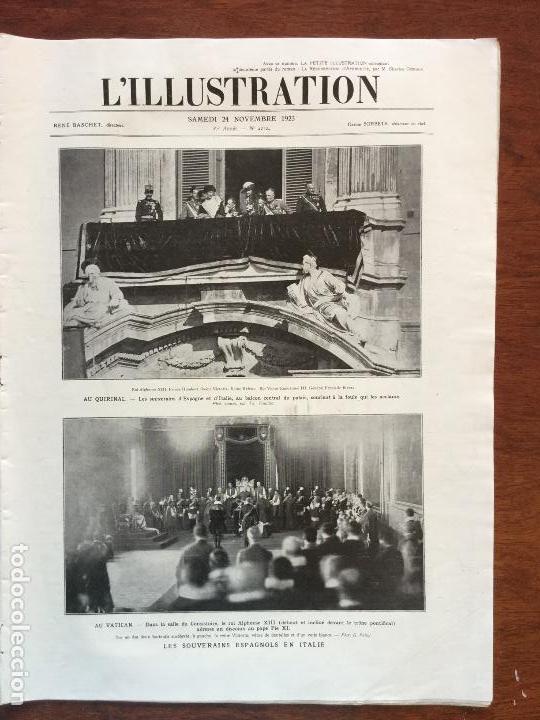 Coleccionismo de revistas y peri&oacute;dicos: L'ILLUSTRATION LOS REYES DE ESPA&Ntilde;A EN ITALIA  24 DE NOVIEMBRE DE 1923