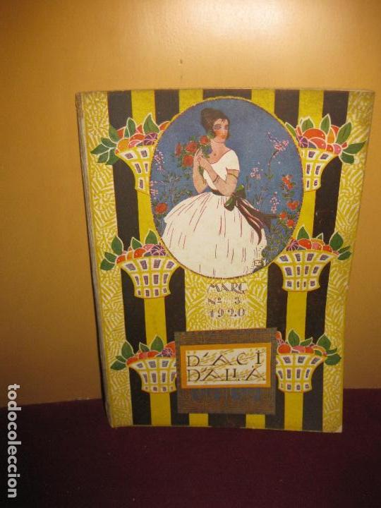 Collectionnisme de Revues et Journaux: REVISTA D'ACI D'ALLA. MAR&Ccedil; N&ordm; 3. 1920. BELLS INDRETS BARCELONINS EL PASSEIG DE GRACIA