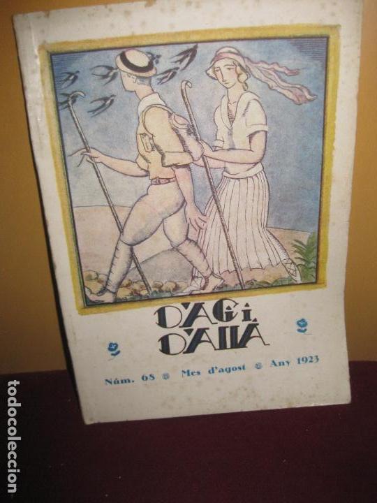 Sammeln von Zeitschriften und Zeitungen: REVISTA D'ACI D'ALLA. AGOST N&ordm; 68. 1923. LA INAUGURACIO DE L'HOSPITAL - ASIL DE GRANOLLERS.