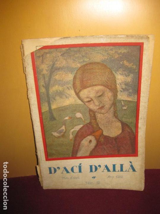 Collectionnisme de Revues et Journaux: REVISTA D'ACI D'ALLA. ABRIL N&ordm; 52. 1922. EXPOSICIO DE FOTOGRAFIES DE L'ACADEMIA CATOLICA DE SABADELL