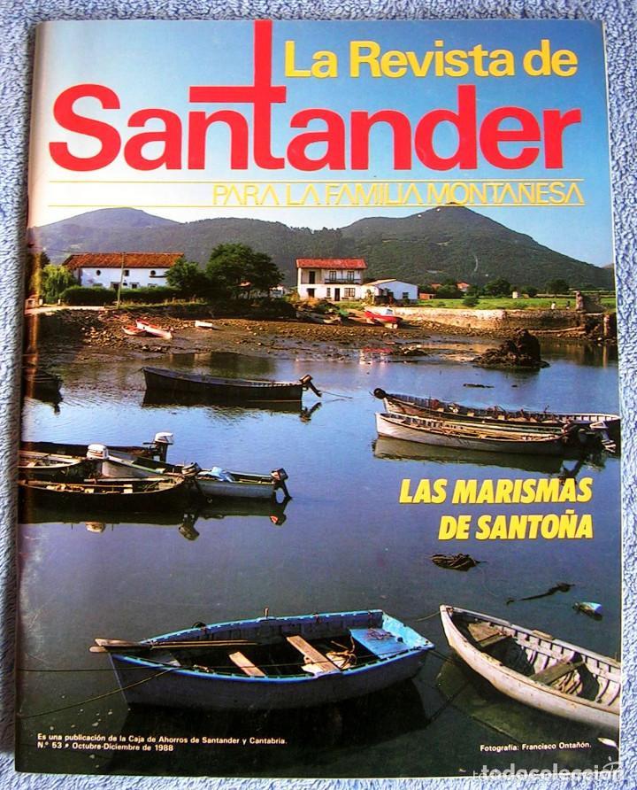 Coleccionismo de Revistas y Peri&oacute;dicos: LA REVISTA DE SANTANDER -OCT88- MARISMAS DE SANTO&Ntilde;A, ARACELI PEREDA, FAROS, EL SARDINERO AYER Y HOY