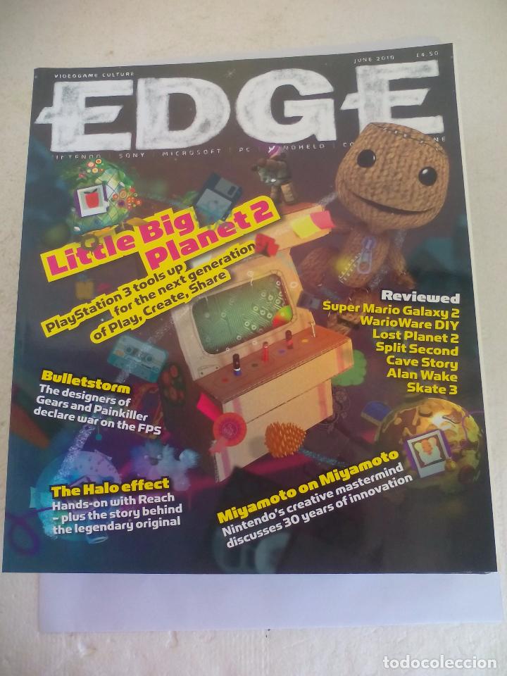 Coleccionismo de Revistas y Peri&oacute;dicos: EDGE Videogame Culture n&ordm; 215 2010 Revista de videojuegos Nintendo,sony,Skate 3,cave story,split sec