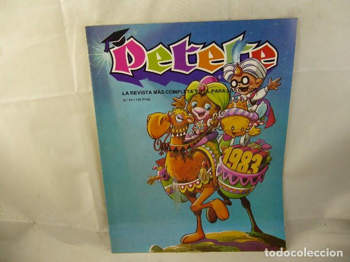 Coleccionismo de Revistas y Peri&oacute;dicos: REVISTA PETETE N&ordm; 52 LA REVISTA MAS COMPLETA Y UTIL PARA LOS CHICOS