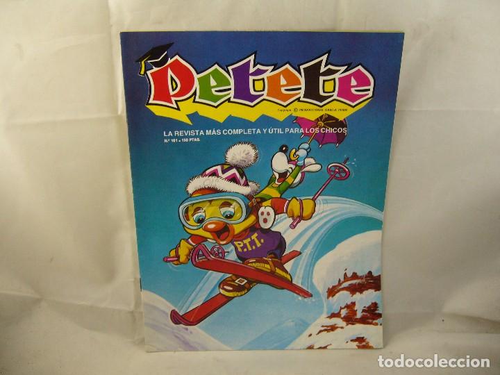 Coleccionismo de Revistas y Peri&oacute;dicos: REVISTA PETETE N&ordm; 161 LA REVISTA MAS COMPLETA Y UTIL PARA LOS CHICOS