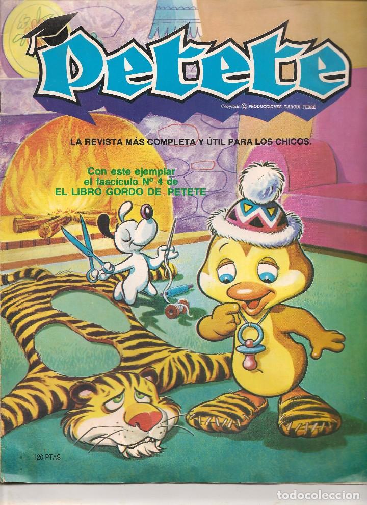 Coleccionismo de Revistas y Peri&oacute;dicos: PETETE. FASCICULO N&ordm; 4. (SOLO FASC&Iacute;CULO). PRODUCCIONES GARCIA FERRE.(ST/B20)