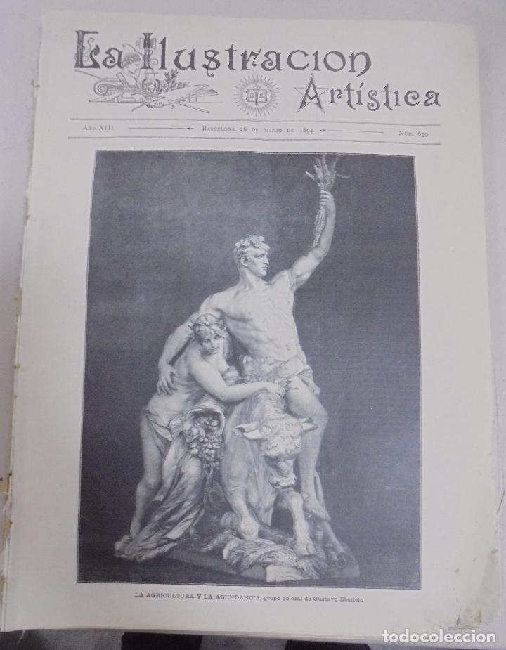 Collezionismo di Riviste e Giornali: REVISTA. LA ILUSTRACION ARTISTICA. A&Ntilde;O XIII BARCELONA. 26 MARZO 1894. N&ordm; 639