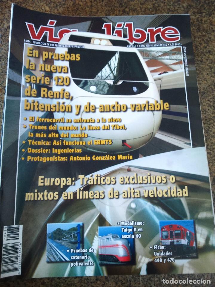 Coleccionismo de Revistas y Peri&oacute;dicos: REVISTA VIA LIBRE -- N&ordm; 485 -- ABRIL 2005 --