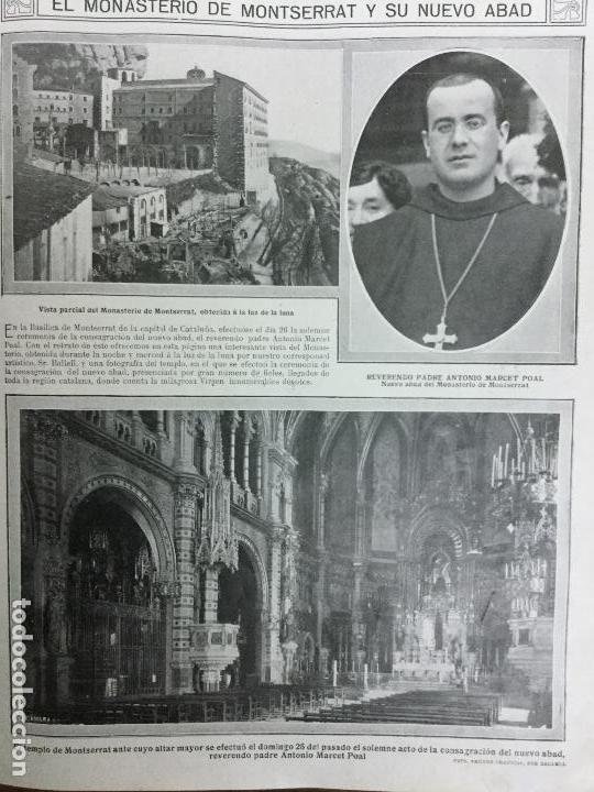 Coleccionismo de revistas y peri&oacute;dicos: MONASTERIO DE MONTSERRAT Y NUEVO ABAD ANTONIO MARCET POAL