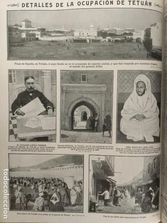 Collection Magazines and Newspapers: LA OCUPACI&Oacute;N DE TETU&Aacute;N POR LAS TROPAS ESPA&Ntilde;OLAS 3 HOJAS REVISTA A&Ntilde;O 1913