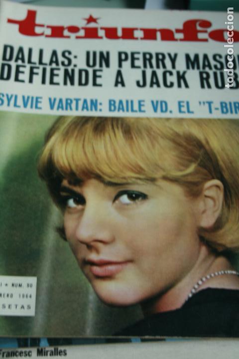 Coleccionismo de Revistas y Peri&oacute;dicos: SILVIE VARTAN  PUBLICIDAD PUERTOLLANO CATHERINE DENEUVE CLAUDEE FRAN&Ccedil;OIS  1964