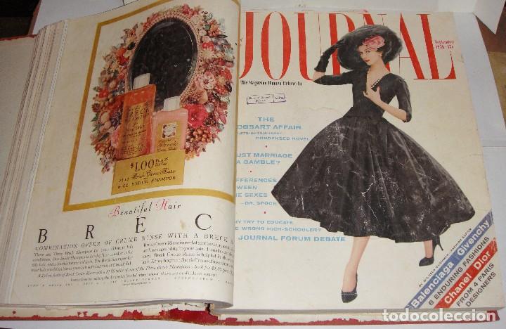 Coleccionismo de revistas y peri&oacute;dicos: Revistas encuadernadas. Journal. Ladies&acute; Home. 1956.
