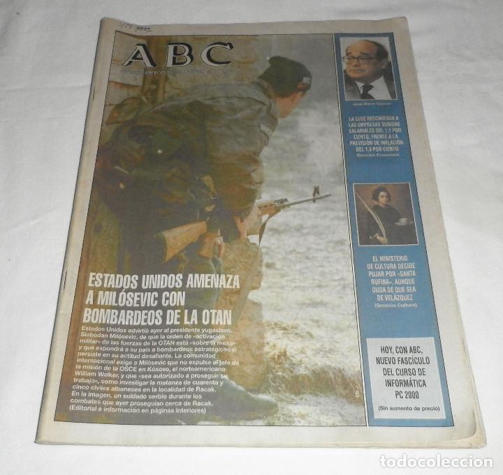 Coleccionismo de revistas y peri&oacute;dicos: periodico abc 20 de enero 1999