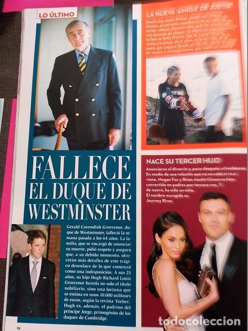 Coleccionismo de Revistas y Peri&oacute;dicos: justin bieber megan fo brian austin green duque de westminster