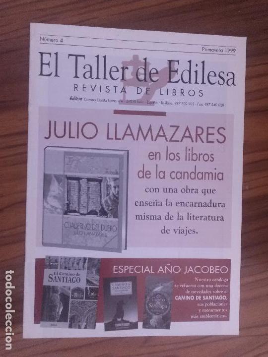 Collectionnisme de Revues et Journaux: EL TALLER DE EDILESA 4. PRIMAVERA 1999. LAS NOVEDADES Y PRENSA DE ESTA EDITORIAL caj. 82