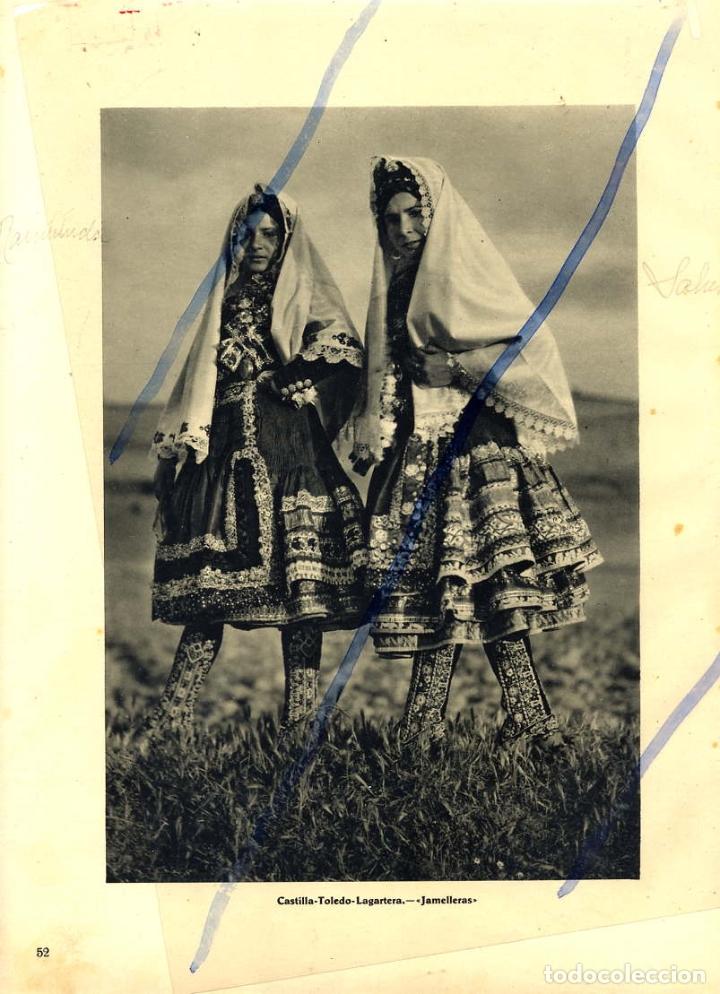 Sammeln von Zeitschriften und Zeitungen: TOLEDO-LAGARTERA 1930 ORTIZ DE ECHAG&Uuml;E 16 X 22 cm: IMAGEN HOJA LIBRO 1945