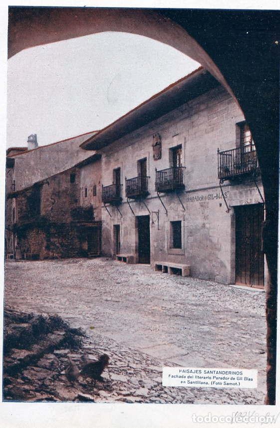 Sammeln von Zeitschriften und Zeitungen: SANTILLA DEL MAR -PARADOR DE GIL BLAS HOJA REVISTA