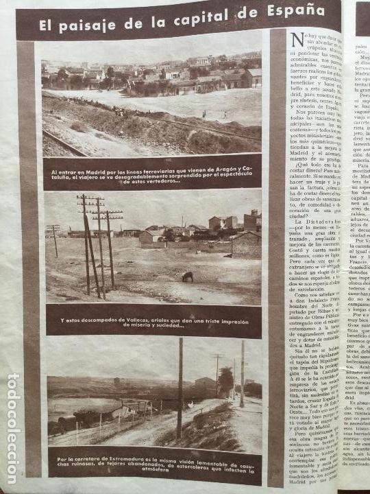 Coleccionismo de revistas y peri&oacute;dicos: EL PAISAJE DE MADRID .LAS ENTRADAS DE MADRID .REVISTA A&Ntilde;O  1933.
