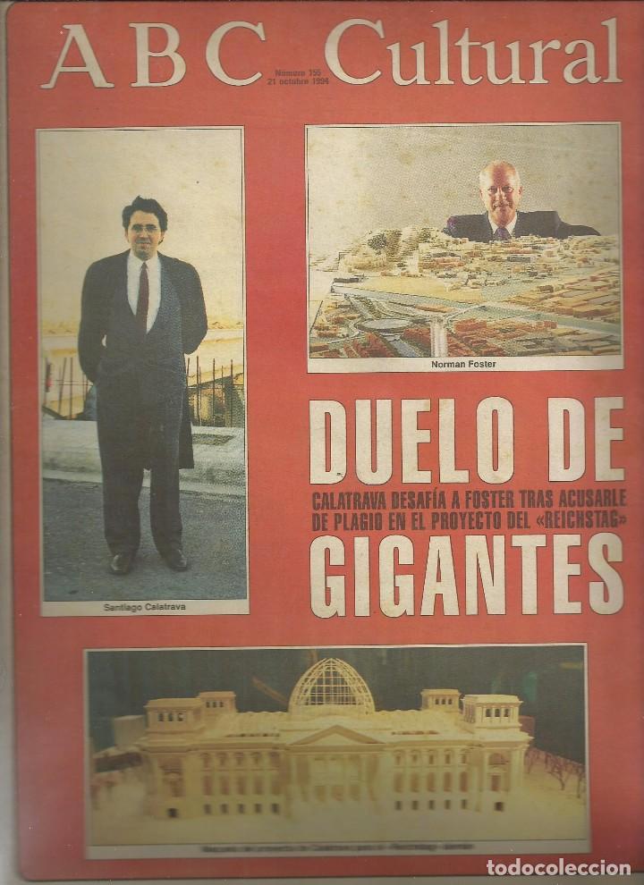 Coleccionismo de Revistas y Peri&oacute;dicos: ABC CULTURAL. N&ordm; 155. 21 OCTUBRE 1994. KENZABURO O&Eacute;,CALATRAVA-FOSTER,EL LICEO,A.CHAKRABARTY