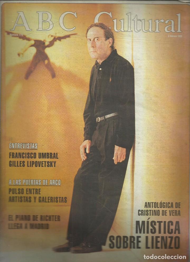 Coleccionismo de Revistas y Peri&oacute;dicos: ABC CULTURAL. N&ordm; 170. 3 FEBRERO 1995. PACO UMBRAL,CRISTINO DE VERA,SVIATOSLAV RICHTER,SIDA