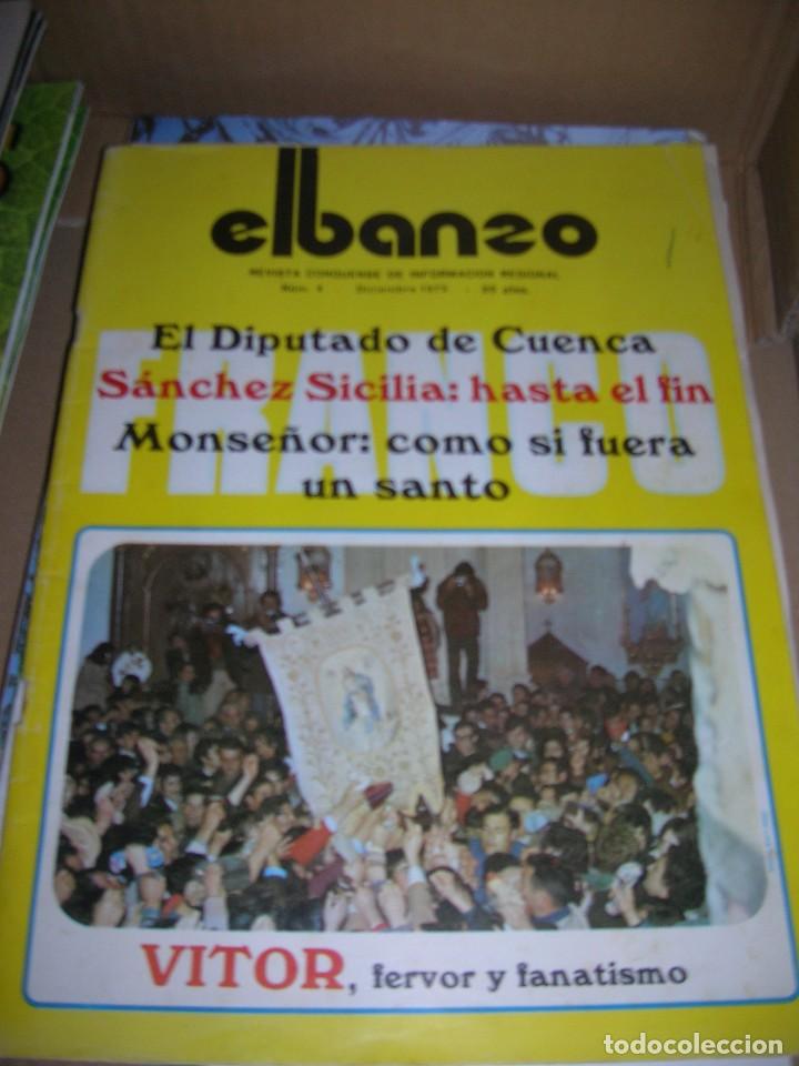 Colecionismo de Revistas e Jornais: El Banzo, n&ordm; 4. Revista Conquense. Diciembre 1975. Franco. L. S&aacute;nchez Sicilia. El Vitor. Luis Oca&ntilde;a.