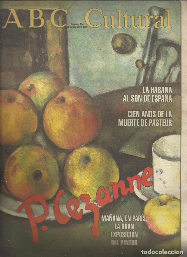 Coleccionismo de Revistas y Peri&oacute;dicos: ABC CULTURAL N&ordm; 204, 29 SETIEMBRE 1995.C&Eacute;ZANNE, FESTIVAL OTO&Ntilde;O MADRID, LACAN
