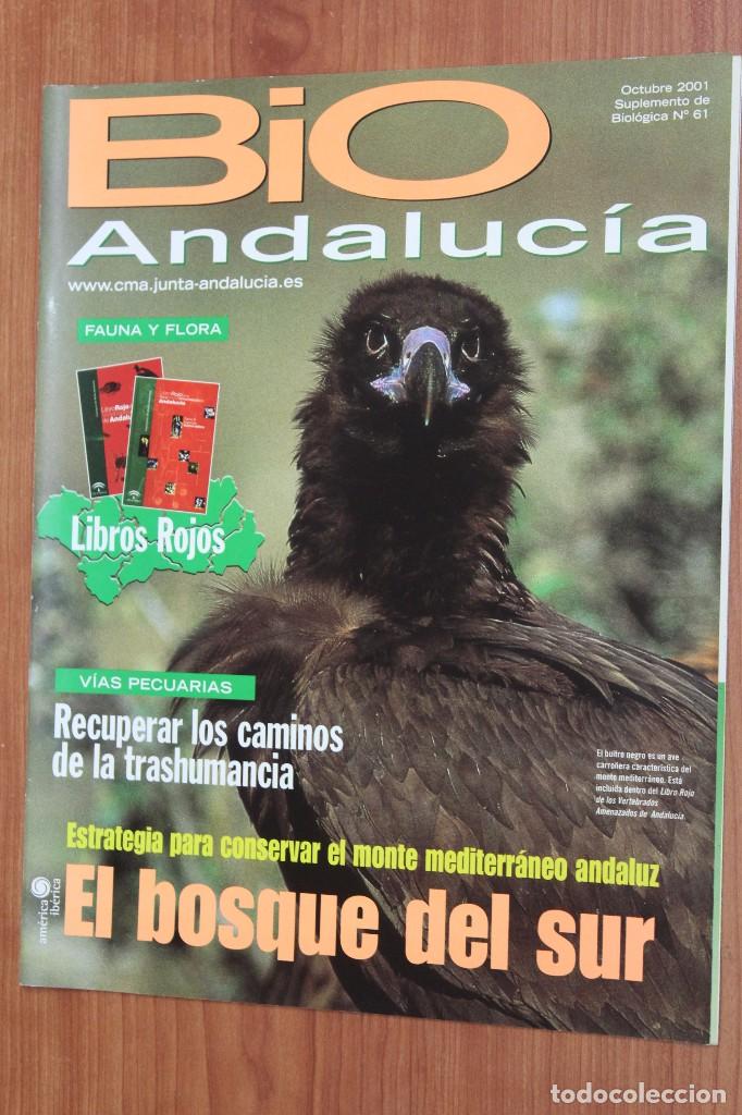 Coleccionismo de Revistas y Peri&oacute;dicos: SUPLEMENTO REVISTA BIOLOGICA N&ordm; 61 OCTUBRE 2001 BIO ANDALUCIA