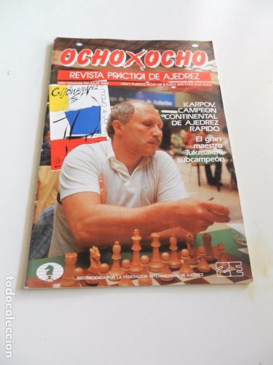 Coleccionismo de revistas y peri&oacute;dicos: REVISTA OCHO X OCHO. REVISTA PR&Aacute;CTICA DE AJEDREZ. KARPOV, CAMPE&Oacute;N CONTINENTAL. N&ordm; 76. JULIO 1988.