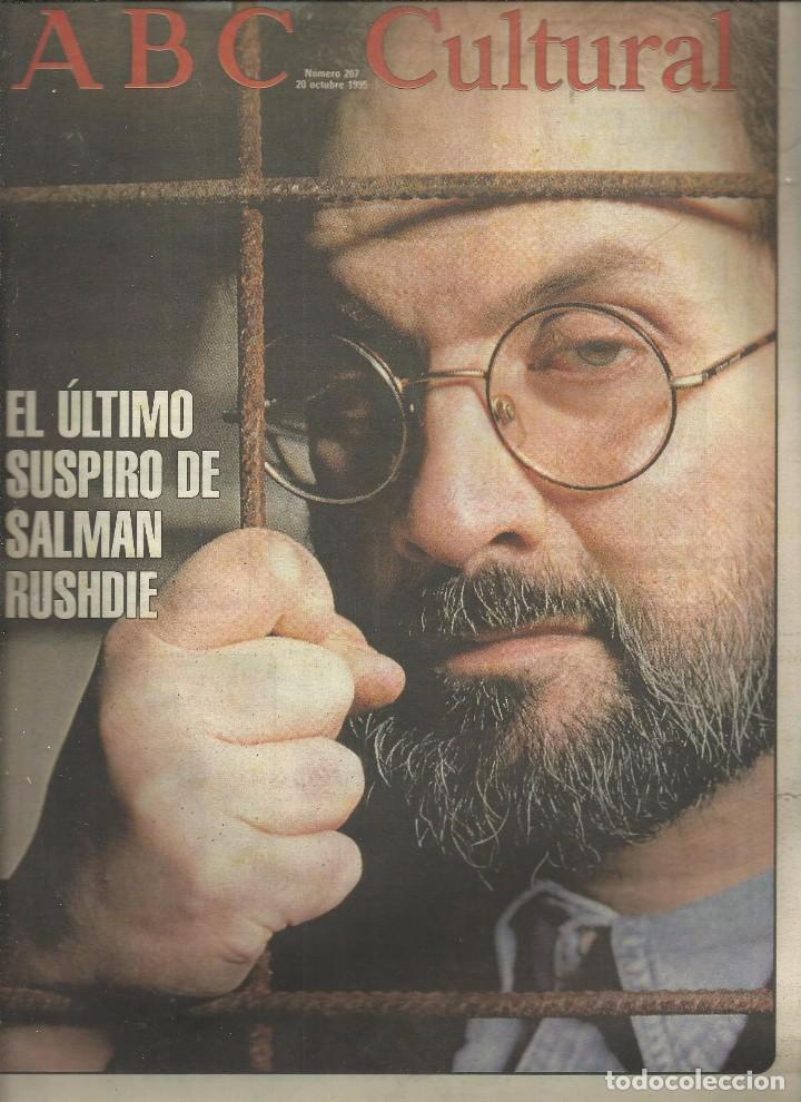 Coleccionismo de Revistas y Peri&oacute;dicos: ABC CULTURAL N&ordm; 207,20 OCTUBRE 1995. SALMAN RUSHDIE,SOCIEDAD DE ARTISTAS IB&Eacute;RICOS,P. DOMINGO