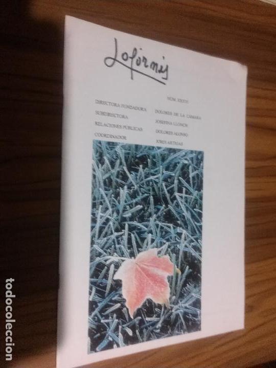 Collectionnisme de Revues et Journaux: LOFORMIS XXXVI. GRAPA. BUEN ESTADO. RARA. AUTOEDITADA. Revista. caj. 88