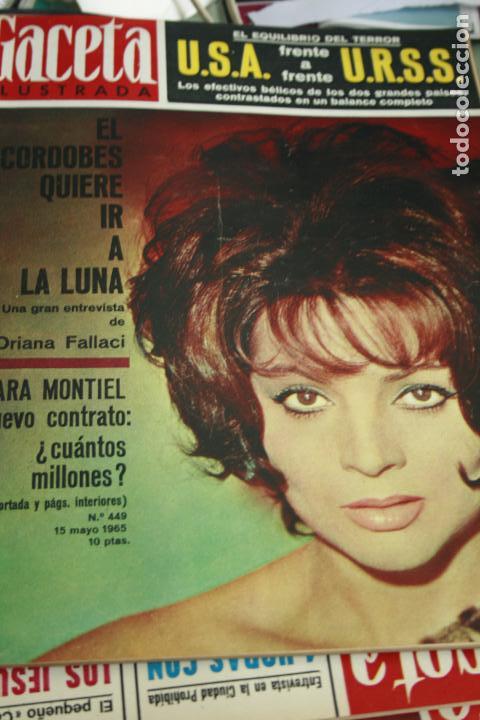 Coleccionismo de Revistas y Peri&oacute;dicos: SARA MONTIEL SANTO DOMINGO STANLEY MATTHEWS  EL CORDOBES AVA GARDNER  1965