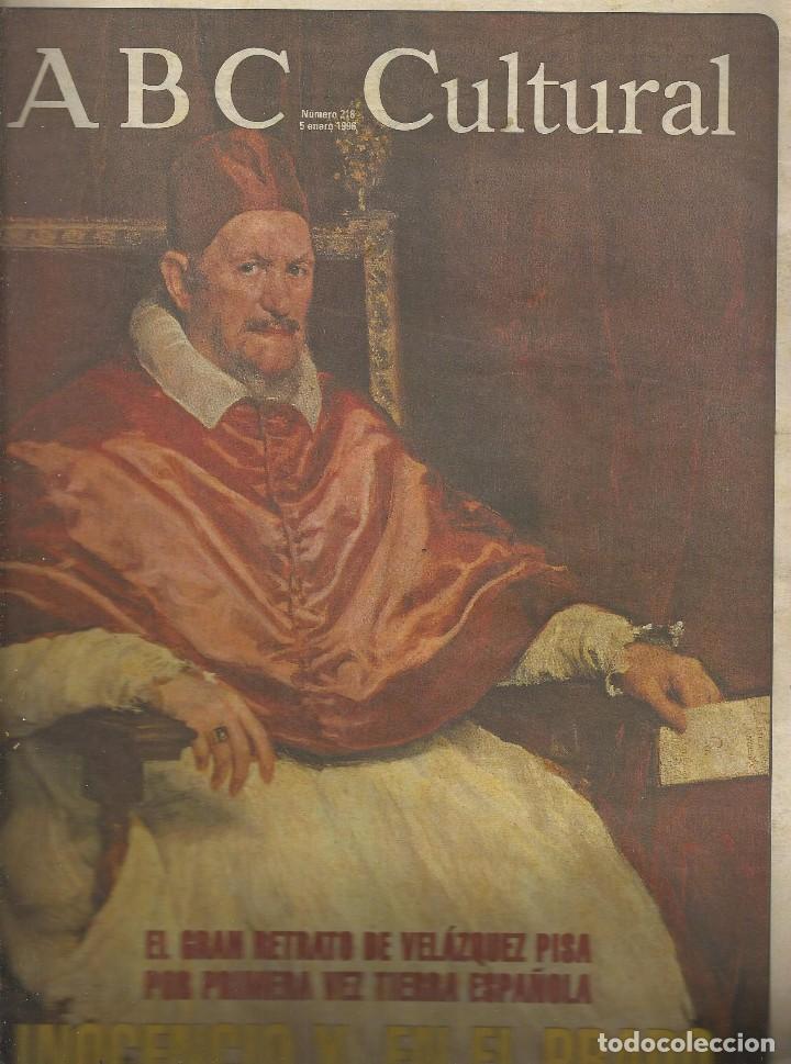 Coleccionismo de Revistas y Peri&oacute;dicos: ABC CULTURAL N&ordm; 218 5 ENERO 1996. PEDRO SALINAS,INOCENCIO X,OPERA DE REYES,CARLO RUBIA.