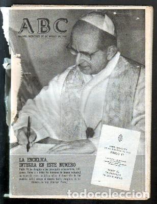 Coleccionismo de revistas y peri&oacute;dicos: REVISTA ABC. MIERCOLES 29 DE MARZO DE 1967.- A-REPAPA-314.