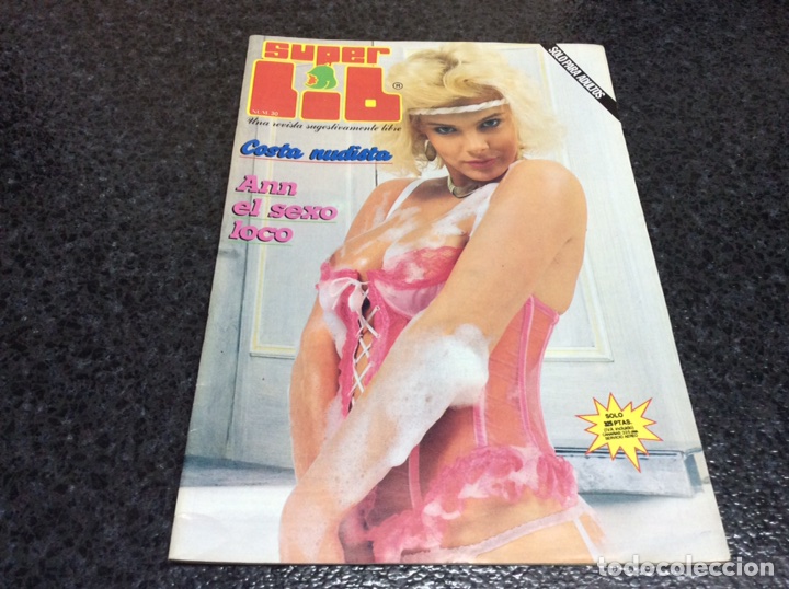 Coleccionismo de Revistas y Peri&oacute;dicos: SUPER LIB N&ordm; 30 ANDREA CLARK - OXFORD BLUES ( REVISTA EROTICA DE LOS 80 )