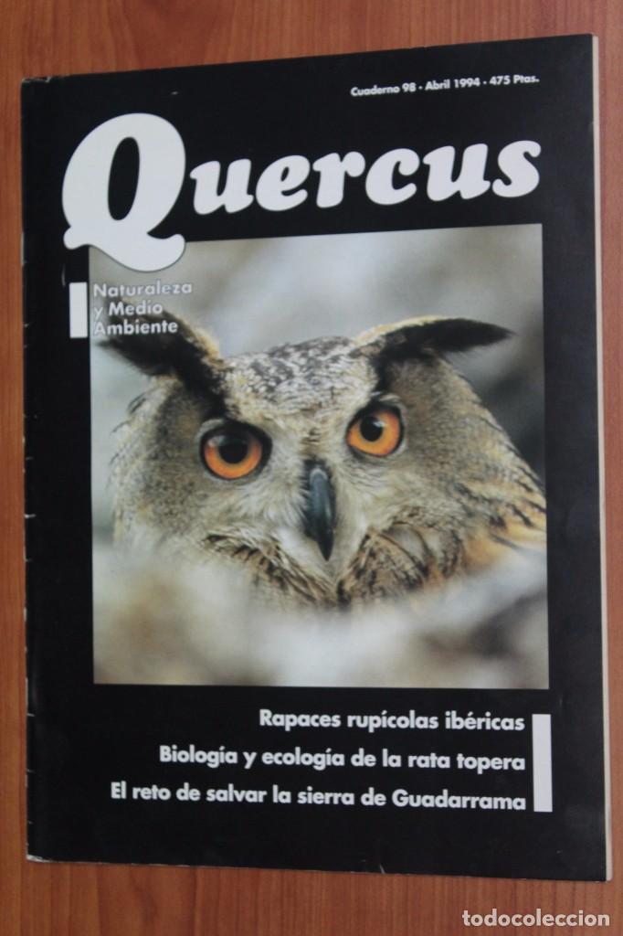 Coleccionismo de revistas y peri&oacute;dicos: REVISTA QUERCUS - CUADERNO 98 - ABRIL 1994 RAPACES RUPICOLAS IBERICAS, SIERRA DE GUADARRAMA