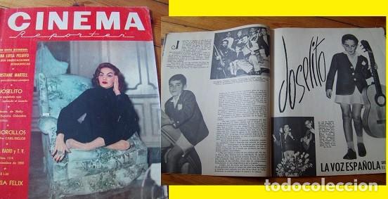 Coleccionismo de Revistas y Peri&oacute;dicos: REVISTA CINEMA 1959   N&ordm; 1114 JOSELITO MAR&Iacute;A F&Eacute;LIX