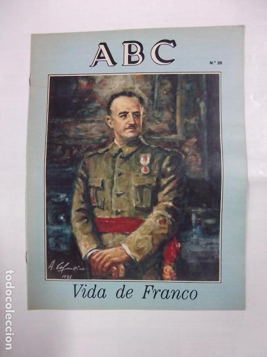 Coleccionismo de revistas y peri&oacute;dicos: VIDA DE FRANCO. FASCICULO N&ordm; 20. ABC. TDKR40