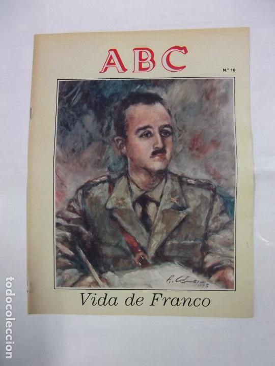 Coleccionismo de revistas y peri&oacute;dicos: VIDA DE FRANCO. FASCICULO N&ordm; 10. ABC. TDKR40