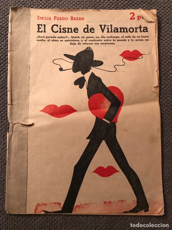 Coleccionismo de revistas y peri&oacute;dicos: EL CISNE DE VILAMORTA, Do&ntilde;a Emilia Pardo Baz&aacute;n (a.1946)